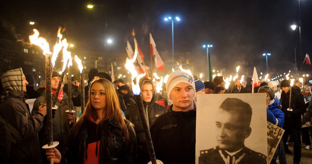 Warszawa - Marsz Pamięci Żołnierzy Wyklętych /Rafał Oleksiewicz /Reporter