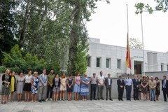 Warszawa: Minuta ciszy przed ambasadą Hiszpanii