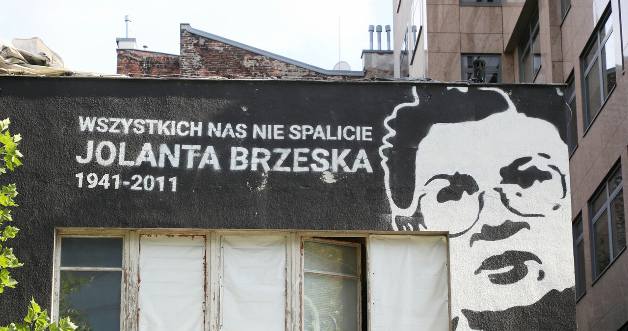 Warszawa. Mural Jolanty Brzeskiej /Piotr Molecki /East News