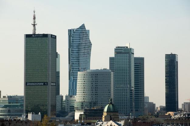 Warszawa - panorama centrum miasta. Fot. Andrzej Iwańczuk /Reporter