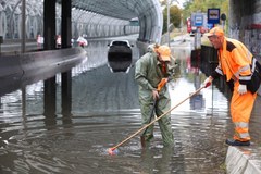 Warszawa po nawałnicach i ulewach