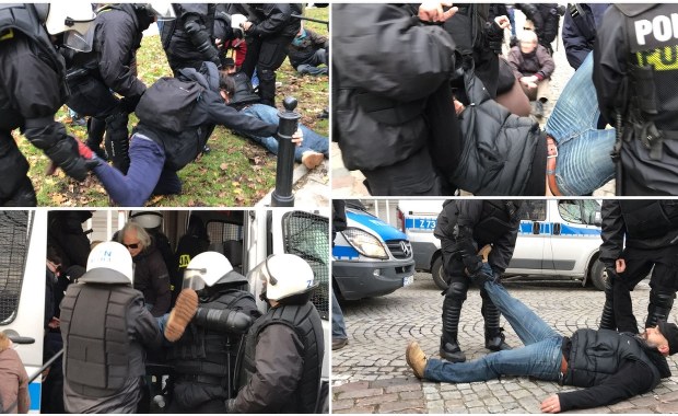 Warszawa: Policja usunęła kontrmanifestację Obywateli RP