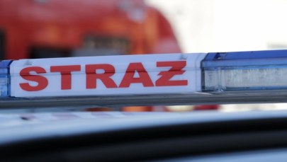 Warszawa: Pożar tramwaju na Moście Śląsko-Dąbrowskim