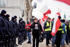 Warszawa: Protest rolników 