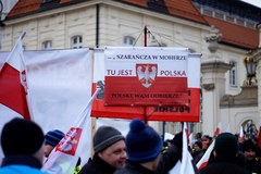 Warszawa: Protest rolników 