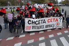 Warszawa: Protestują przeciw układom CETA i TTIP