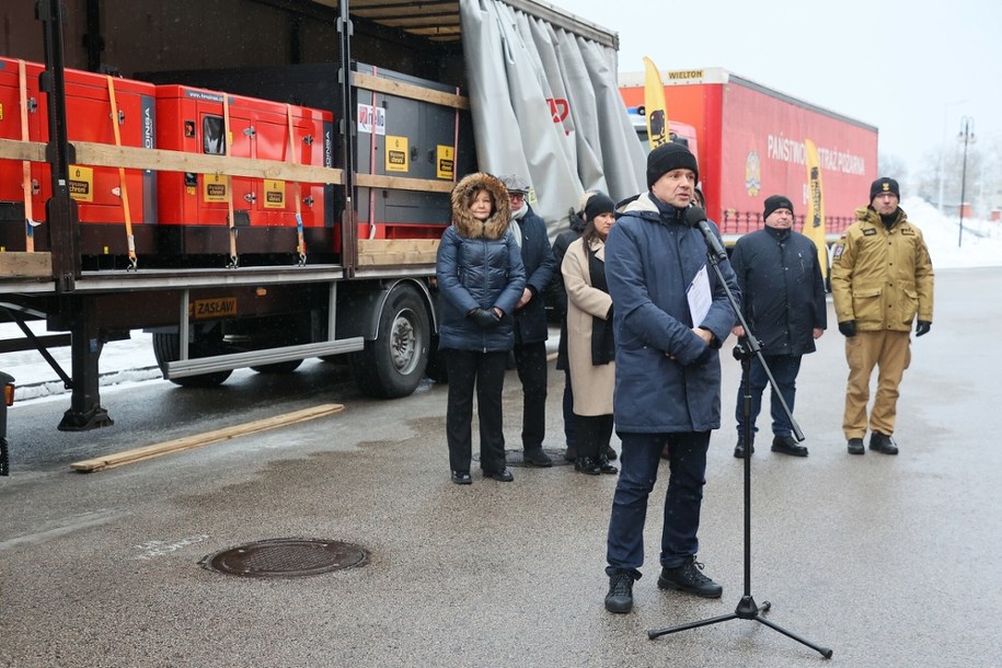 Warszawa przekazuje agregaty dla Kijowa, 23 stycznia 2026 /Adam Burakowski/East News /East News