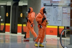 Warszawa: Służby ćwiczyły reakcję na atak chemiczny w metrze