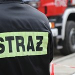 Warszawa: Spłonął bus na trasie S8. Dzieci uratował kierowca