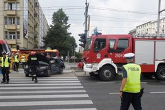 Warszawa: Wypadek tramwaju na Grójeckiej