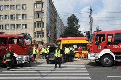 Warszawa: Wypadek tramwaju na Grójeckiej
