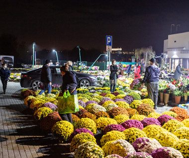 Warszawa: Zamknięte cmentarze, ale znicze i kwiaty można kupić w sześciu dodatkowych miejscach