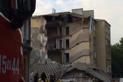Warszawa: Zawaliła się kamienica na warszawskiej Pradze