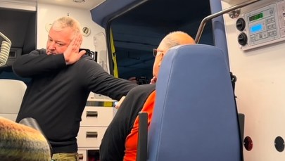 Warszawscy ratownicy uczyli się obrony przed agresywnymi pacjentami