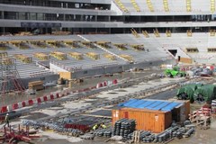 Warszawska budowa stadionu - podpatrujemy prace