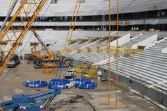 Warszawska budowa stadionu - podpatrujemy prace