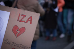Warszawski protest po śmierci 30-letniej Izy z Pszczyny