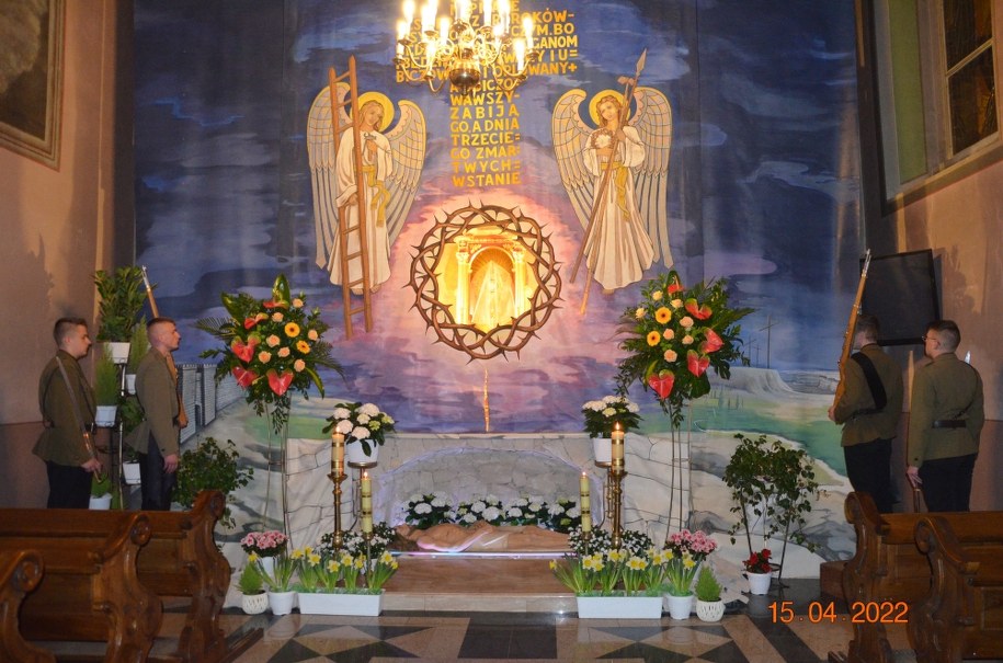 Warta Turków przy grobie /