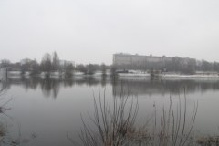 Warta zalewa poznański klub wioślarski Tryton