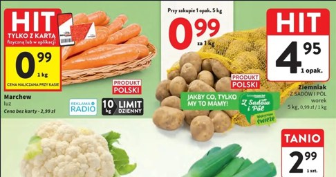Warzywa i owoce za grosze w Intermarche! /Intermarche /INTERIA.PL