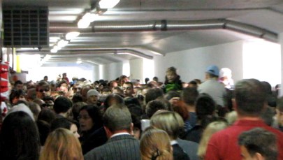 Wąskie gardło Stadionu Narodowego - "Kiedyś może dojść do tragedii"