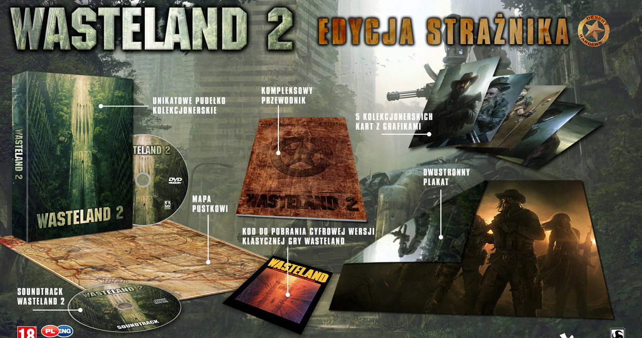 Wasteland 2 - Edycja Strażnika /materiały prasowe