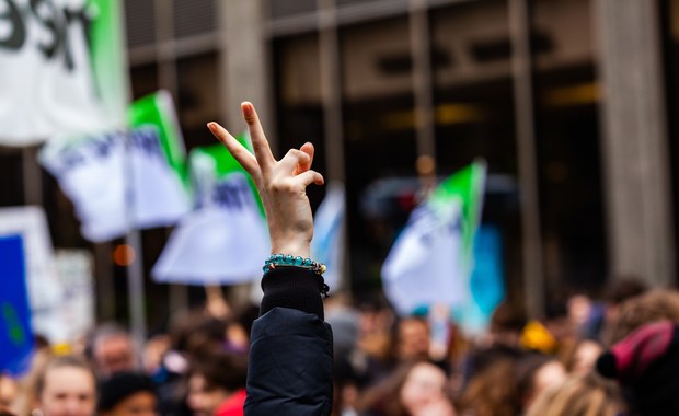 "Wasza bierność nas zabija". Młodzieżowy Strajk Klimatyczny w Szczecinie