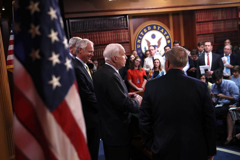 Waszyngton: Konferencja prasowa /Justin Sullivan /AFP
