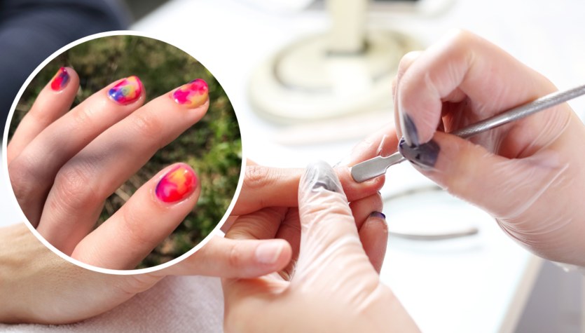 Watercolor nails. Oryginalna stylizacja paznokci, idealna na wakacje