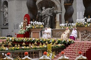 Vaticano: Durante la misa, el Papa pronunció un discurso ante el alcalde de Melitopol