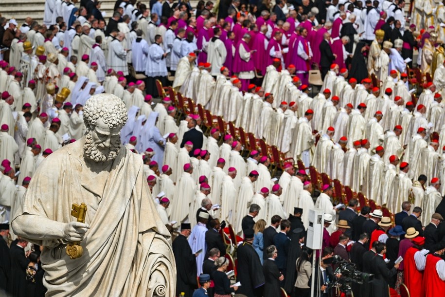 Watykan w dniu inauguracji pontyfikatu papieża Leona XIV (zdjęcie poglądowe) /Darek Delmanowicz /PAP
