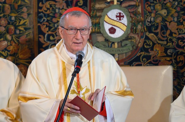 Watykański sekretarz stanu kardynał Pietro Parolin /	Jakub Kaczmarczyk   /PAP