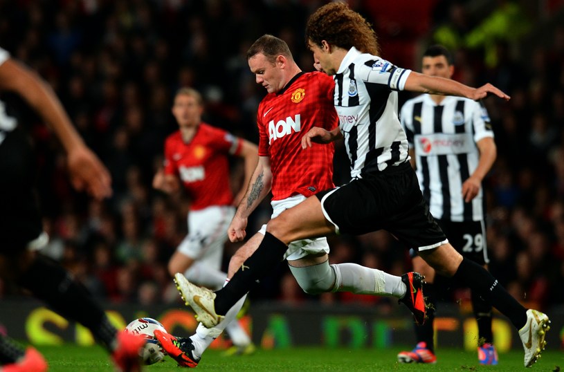 Wayne Rooney zagrał z Newcastle /AFP