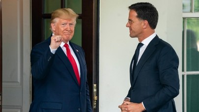 Ważne spotkanie na Florydzie. O czym rozmawiali Trump i Rutte?