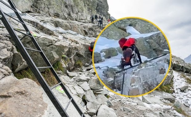 Wchodzili na Rysy z 9-miesięcznym dzieckiem. Skrajna nieodpowiedzialność 