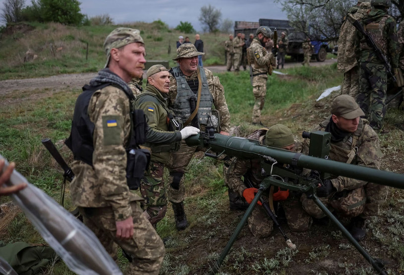 Wcześniejsza wiedza o planowanym przez Rosję ataku umożliwiła Ukrainie przygotowanie odpowiedniej obrony swojej stolicy /REUTERS/Gleb Garanich  /© 2022 Reuters