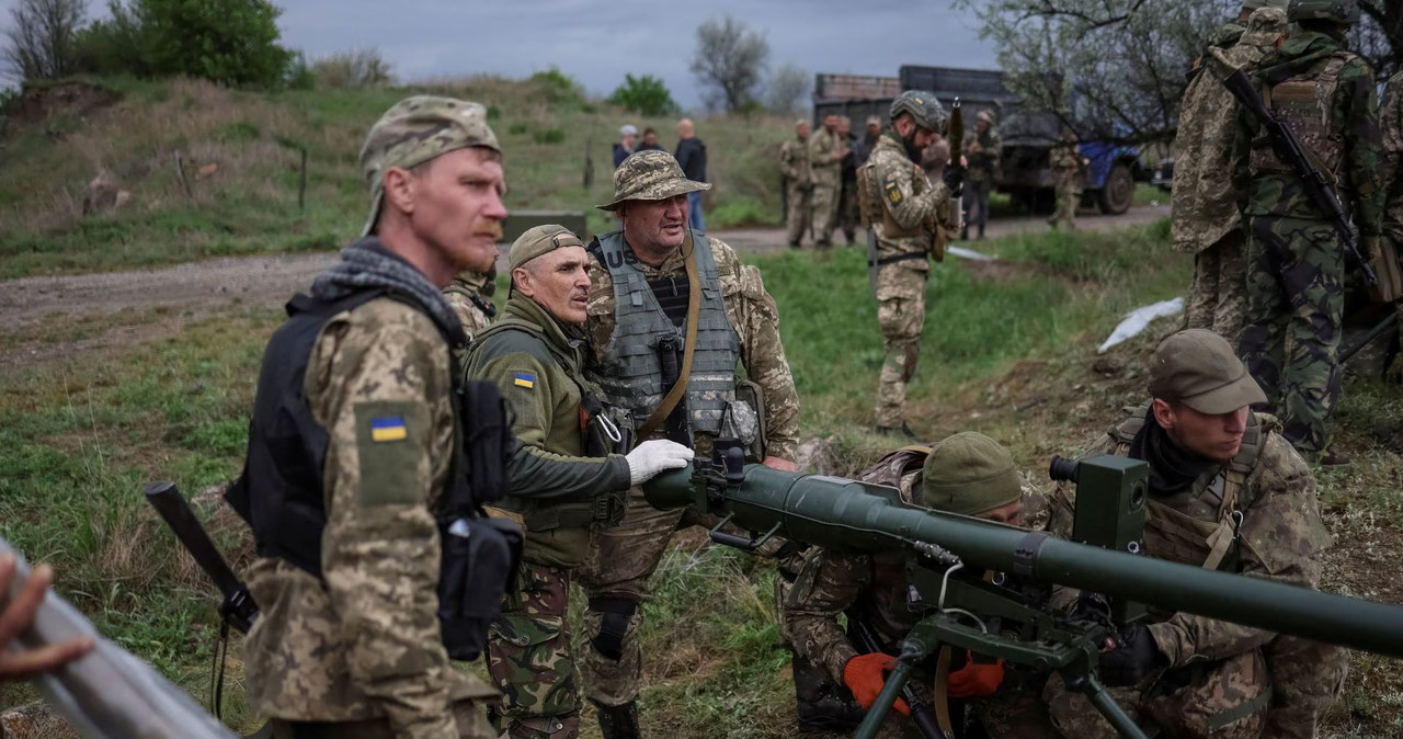Wcześniejsza wiedza o planowanym przez Rosję ataku umożliwiła Ukrainie przygotowanie odpowiedniej obrony swojej stolicy /REUTERS/Gleb Garanich  /© 2022 Reuters
