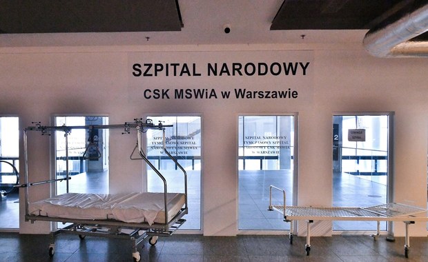 Wczoraj mecz, wkrótce szpital na Stadionie Narodowym. Decyzja już podpisana