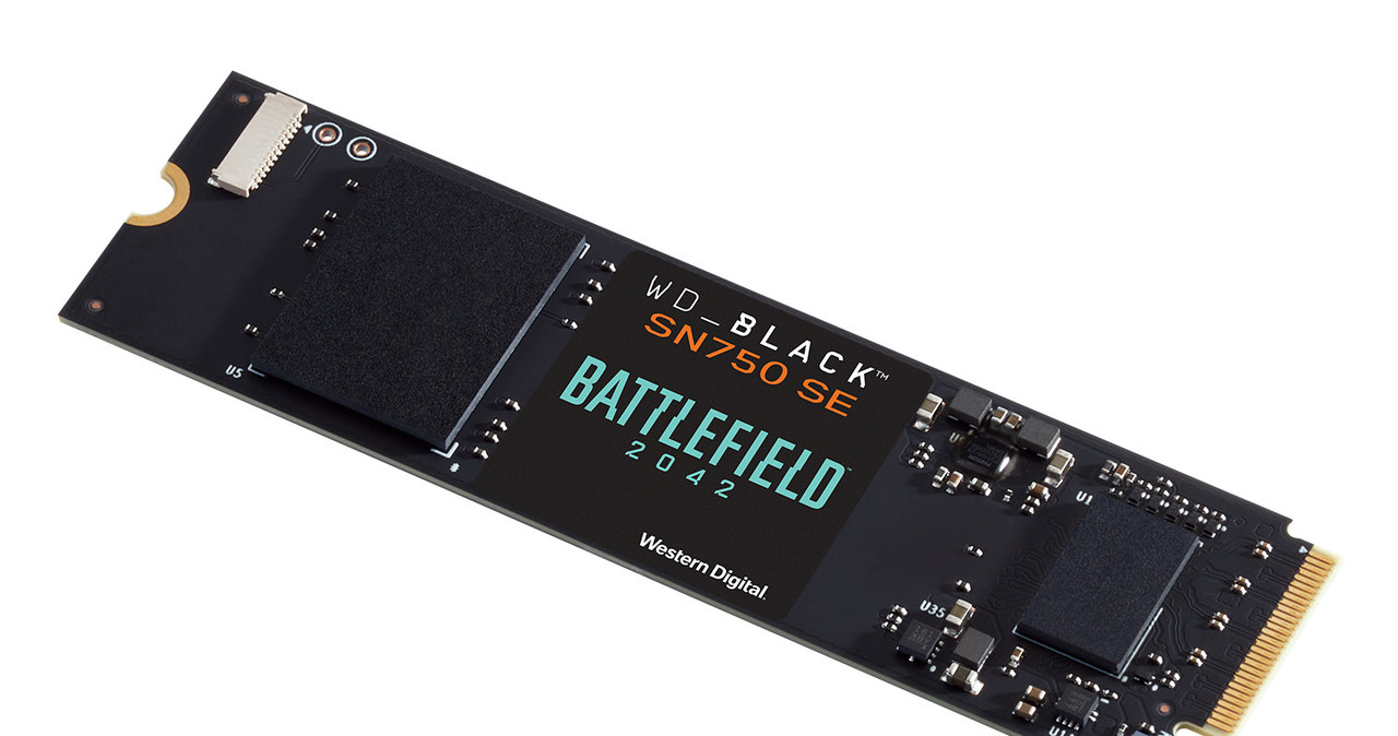 WD_Black SN750 SE NVMe SSD Battlefield 2042 /materiały prasowe