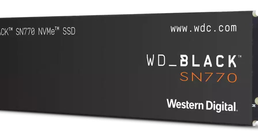 WD Black SN770 NVMe 1TB /materiały prasowe