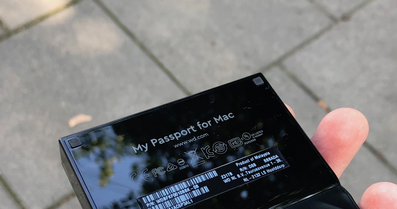 WD My Passport HDD /INTERIA.PL