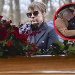 Wdowa Justyna Sieńczyłło zadziwiła żałobników na pogrzebie Kamińskiego. Niebywałe, z kim przyszła na cmentarz