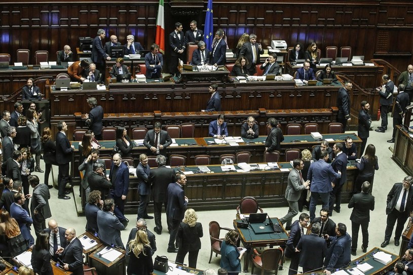 We włoskiej polityce wrze /Fabio Frustaci /PAP/EPA