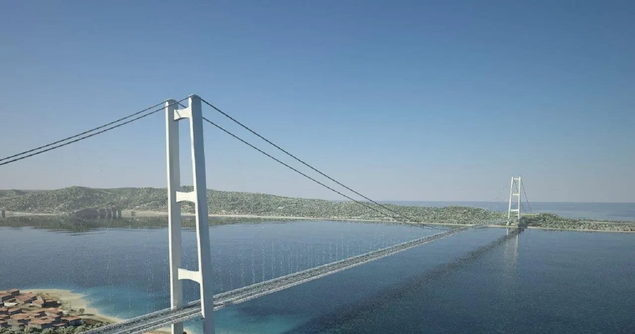We Włoszech powstanie most dłuższy od tureckiego Çanakkale 1915, który łączy Europę z Azją /webuildgroup.com /materiały prasowe
