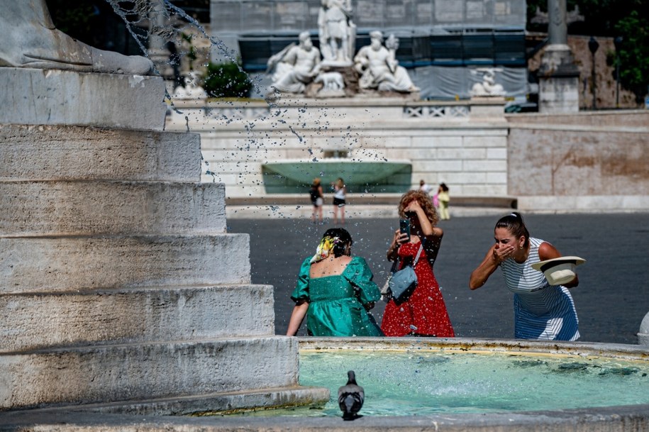 We Włoszech trwa fala ekstremalnych upałów /Massimo Valicchia / NurPhoto  /East News