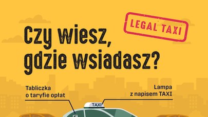 We Wrocławiu rusza kampania "Legalna taksówka"