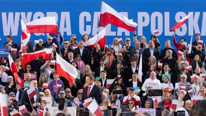 We Wrocławiu Trzaskowski przed Nawrockim