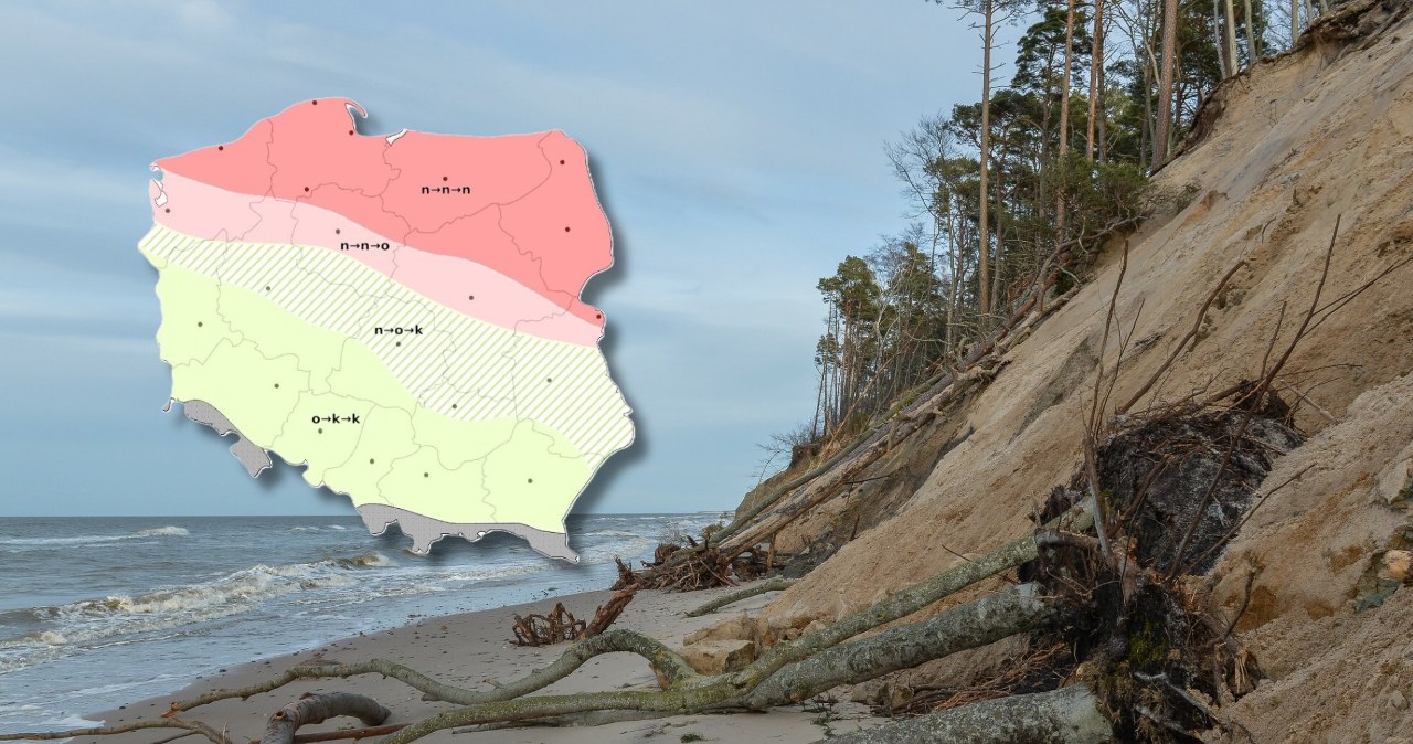 We wtorek IMGW ostrzega przed silnym wiatrem na Wybrzeżu. Podmuchy mogą tam osiągać prędkość do 85 km/h /Gerard/Reporter/IMGW /