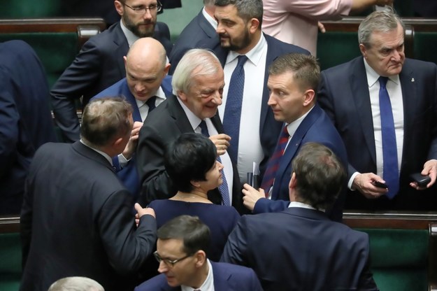We wtorek odbyło się pierwsze posiedzenie Sejmu nowej kadencji / 	Radek Pietruszka   /PAP