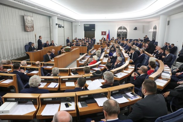 We wtorek odbyło się pierwsze posiedzenie Senatu nowej kadencji / 	Tomasz Gzell    /PAP